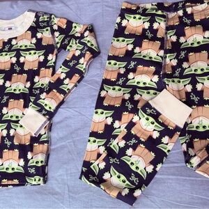 Hanna Andersson sz 6/6 Star Wars Mandalorian/Grogu PJs
